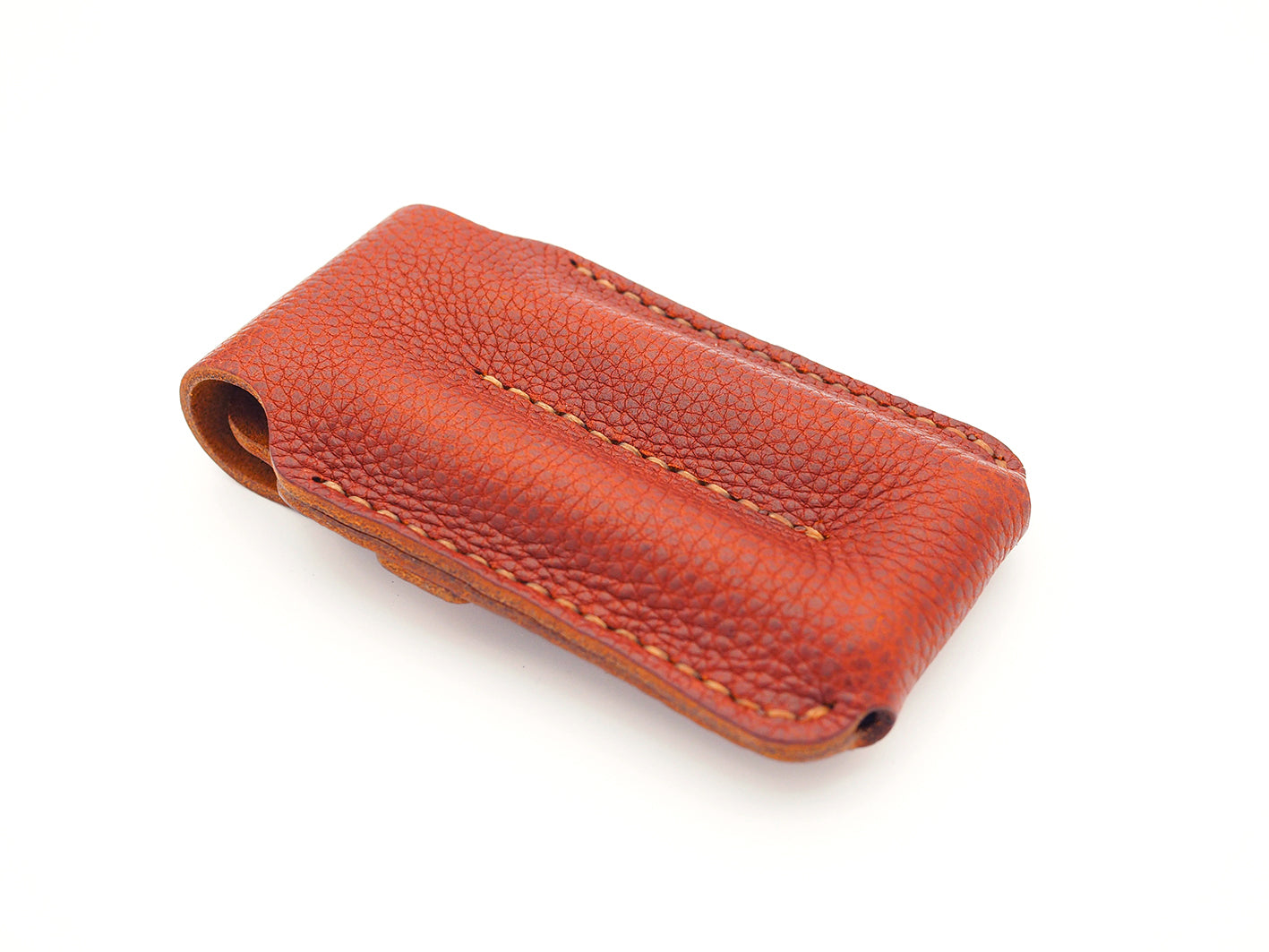 Stiftetui für 2 Pocketpens - cognac - gemillt