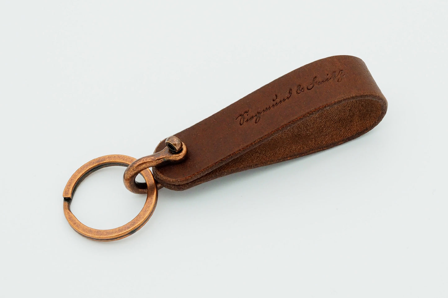 Schlüsselanhänger - Braun / Alt-Kupfer